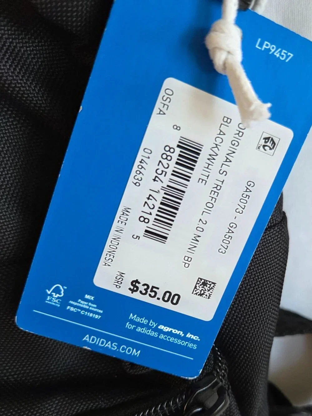 NWT adidas Originals Trefoil 2.0 MINI UNISEX backpack